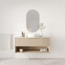 Merewether 1200mm Wall Hung Single Vanity with Solid Surface Countertop
